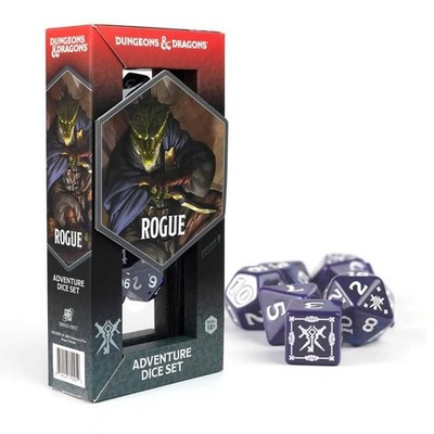 DUNGEONS & DRAGONS ADVENTURE WÜRFEL SET - ROGUE PURPLE