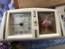 Vandor Alarm Clock Dancing Ballerina  - Made In Switzerland - IDK if Working