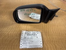1995 Hyundai Elantra Left Side Mirror. Black.  OEM
