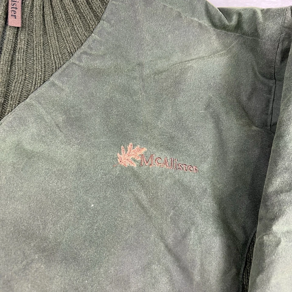 Original McAlister Hunting Waxed Cotton Upper Duration Wool Sweater Mens Large - Image 4 of 4