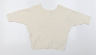 George Damen Pullover Pulli Elfenbein Größe S