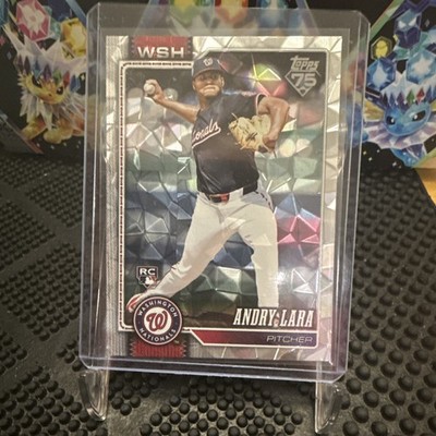 2026 Topps Series 1 Andry Lara #36 Diamante Foil RC Nationals SP