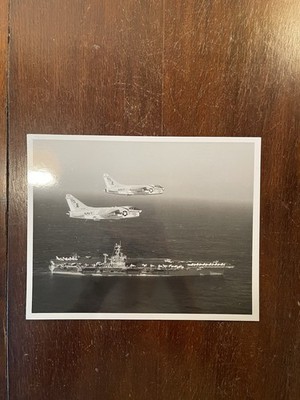 USS Nimitz CVN-68 A-7E Corsair II Jets 1979 US Navy Aircraft Carrier