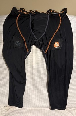 SHOCK DOCTOR 363 Compression Pants Men s X-Small Great For Hockey!