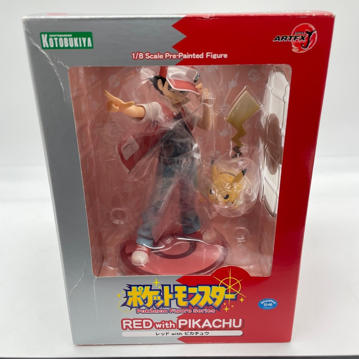 ARTFX J Pokemon Red with Pikachu Figure KOTOBUKIYA Japan | eBay