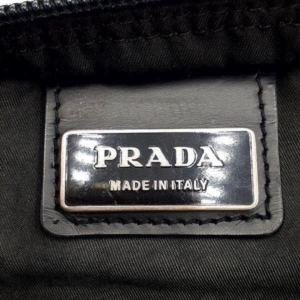 Prada SANGLE Shoulder Bag Triangular Plate Metal … - image 9