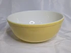 NICE! Vintage Pyrex Primary Color 404 Yellow Mixing Nesting Bowl 4 Quart 1940-49