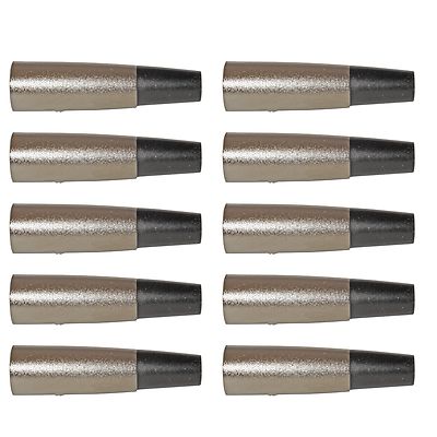 10 Pack 3Pin XLR male Audio Cable replacement Connector Mic Microphone cord plug