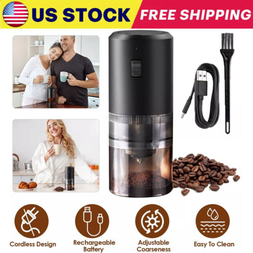 Electric Coffee Bean Grinder Nut Seed Herb Grind Spice Crusher Mill Blender