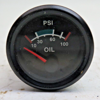 #ad #ad Aviation Diamond Aircraft DA20 Katana Oil Pressure Gauge 100 PSI 22 7930 10 00 $108.00