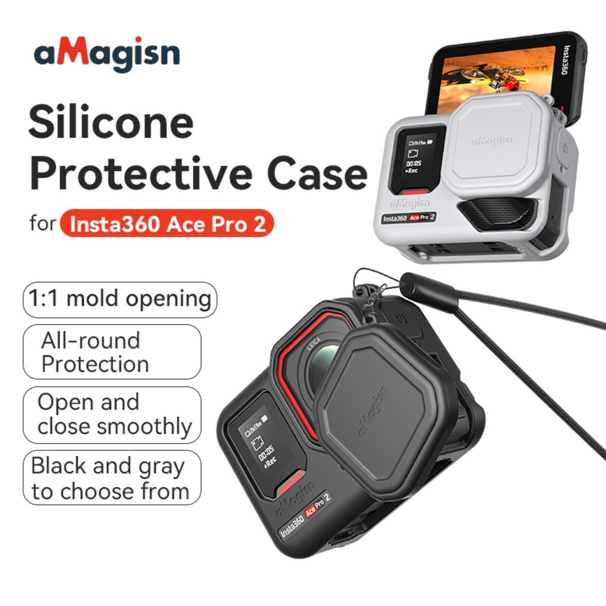 Mua Vgsion Carrying Case For Insta360 Ace Pro 2, Ace Pro, One RS