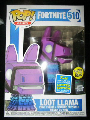 SDCC 2019 FUNKO POP FORTNITE LOOT LLAMA GLOW IN THE DARK EXCLUSIVE GITD | eBay