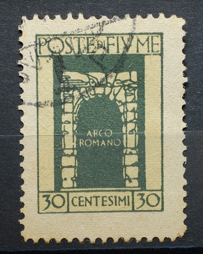 1923 Regno D' Italia 30 Centesimi Posta di Fiume - 第 1/1 張圖片