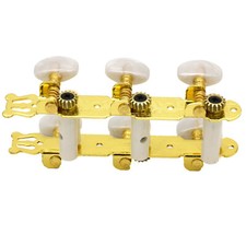 Gold Plated Classical Guitar String Tuners Tuning Peg Keys Machine Heads 3R3L
