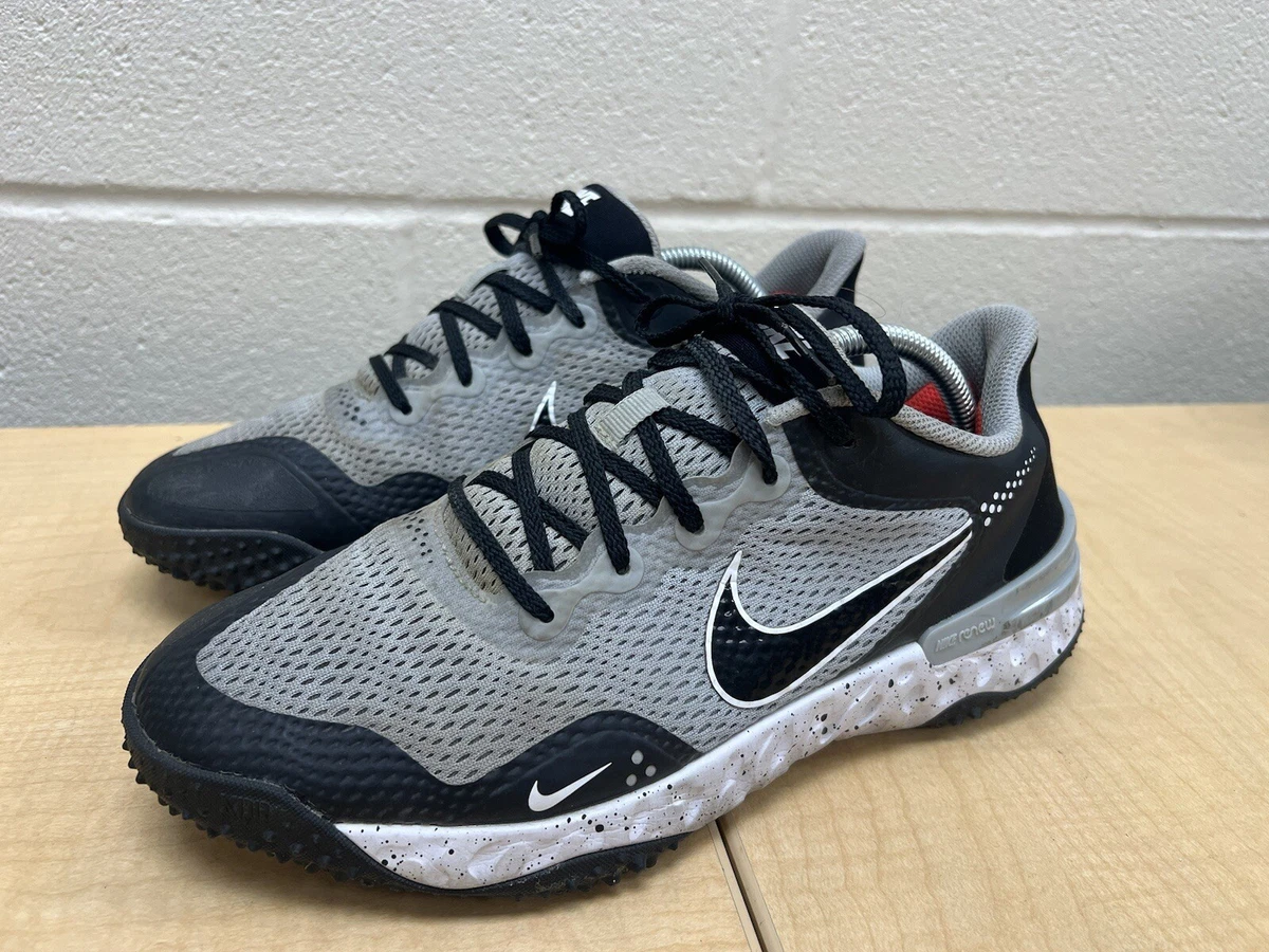 Nike Alpha Huarache Elite 3 Turf Light Smoke Grey Black for Sale