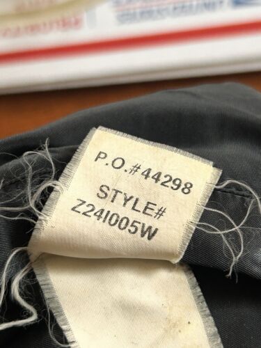 Vtg THE COCKPIT USA Black Nylon Bomber Flight Jacket, SIze XL Rare - Picture 5 of 12