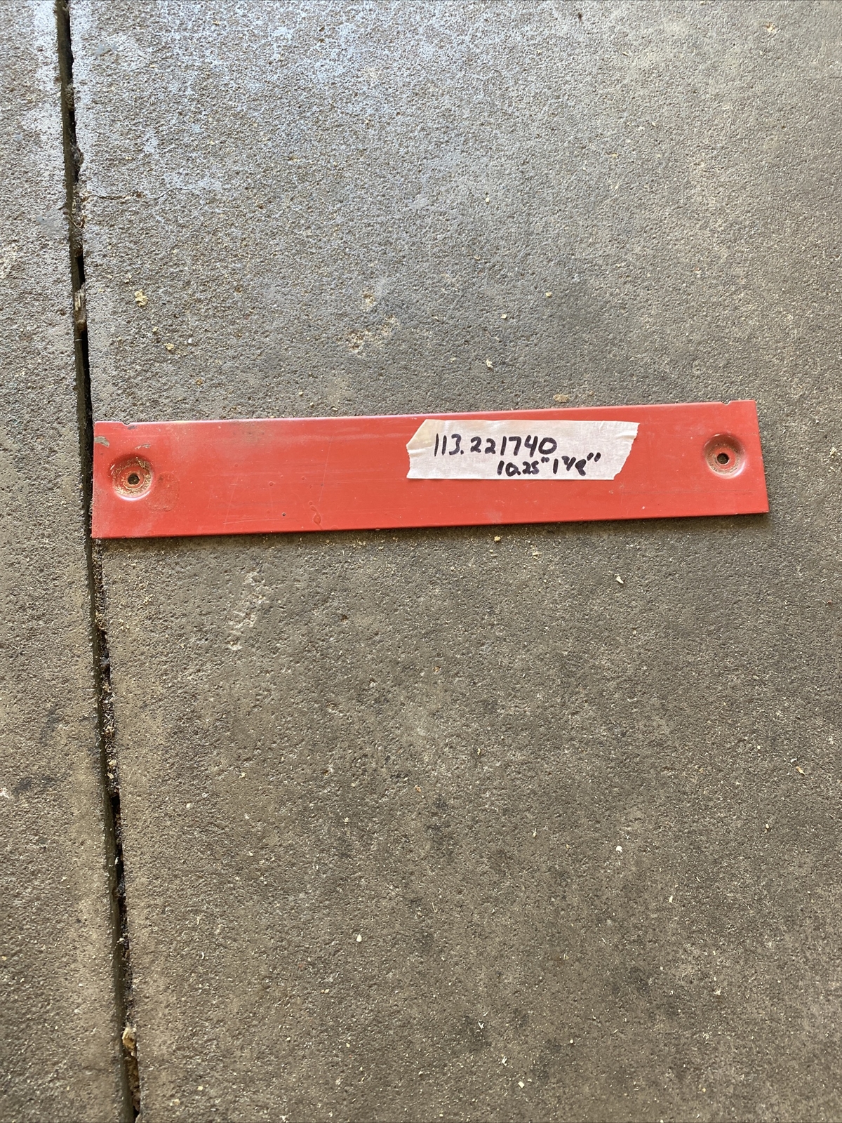 Sears Craftsman 113.221740 Table Saw Throat Plate Blade Insert 10.25” X