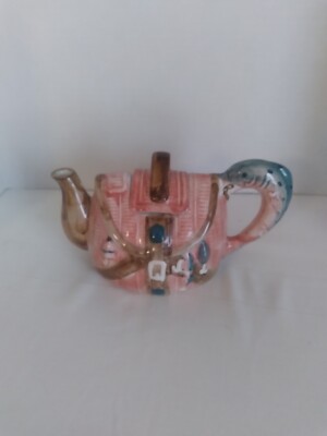 Purse Shaped Tea Pot Made In Thailand 