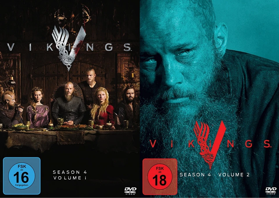 Vikings - 4.1+4.2 - Die komplette Season/Staffel 4 # 6-DVD-SET-NEU
