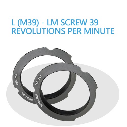 6-Bit Code M39-LM Adapter For Leica M39 LTM 50-75mm Screw Lens To - Foto 9