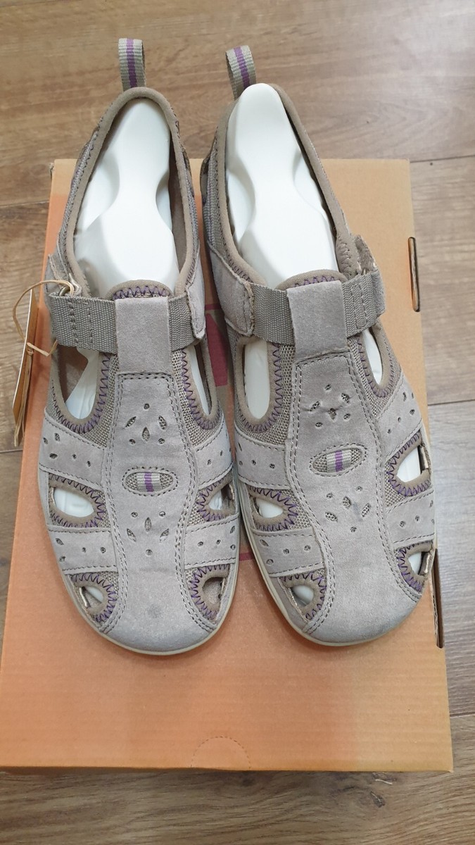 Earth Spirit Women's Cleveland Shoes Khaki Size: UK Eur 38 BNWB