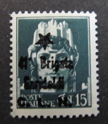 C.L.N. 1944-45 Garibaldi Brigade National Liberation Committees MNH** A6432