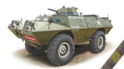 V-100 (XM-706 E1) Commando Car (Plastic model kit) 1/72 ACE  72431