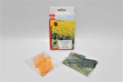 Tournesol Field (60 Tournesols) Ho / Jauge D'Oo Busch 6003 - Photo 2 sur 3