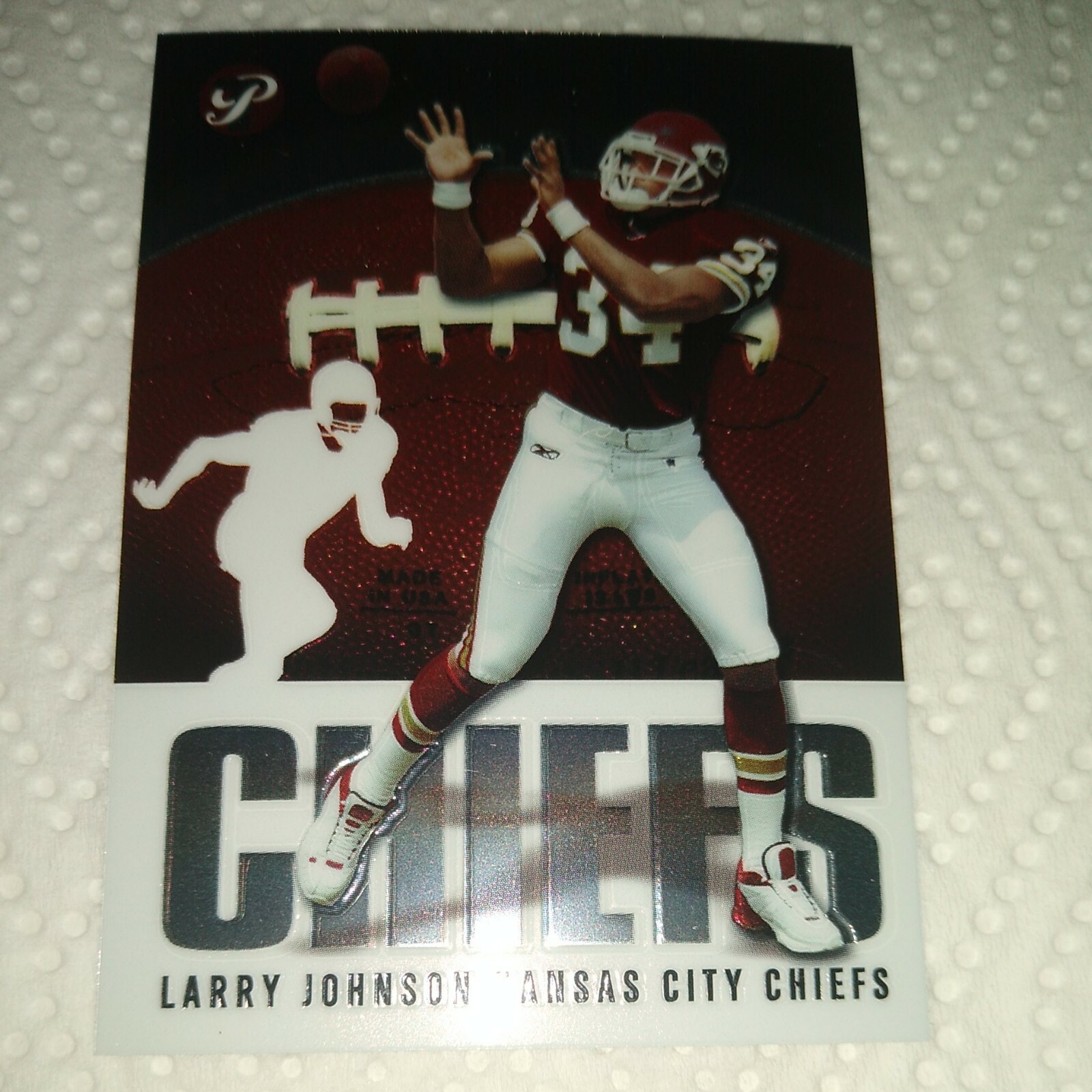 Larry Johnson 2003 Topps Pristine Rookie #111 Kansas City Chiefs Penn State