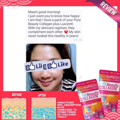 LUXCENT + PURE BEAUTY COLLAGEN Combo 💯% Authentic (Louise Beauty