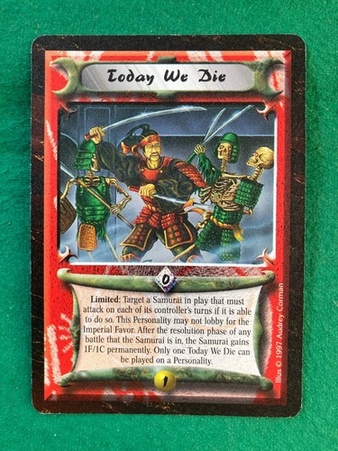 LEGEND OF THE FIVE RINGS, L5R CCG - (TIME OF THE VOID) SINGLE CARDS - Picture 44 of 49
