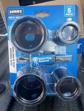 HART 5-Piece HOLE SAW SET New