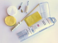 .45 CALIBER BRASS PISTOL FIELD CLEANING KIT / EMSSPKT45