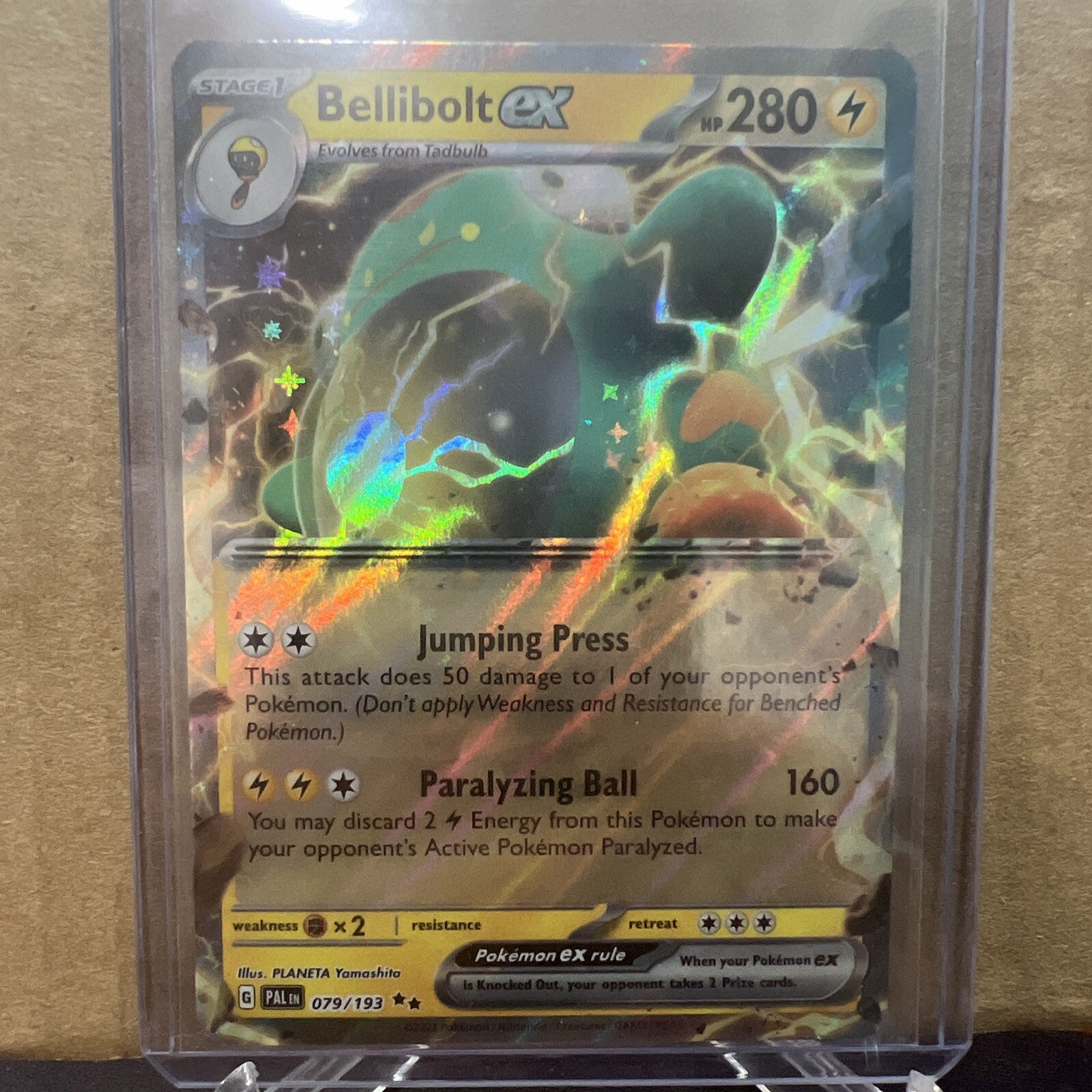 Bellibolt ex 079/193 | PALen - Paldea Evolved | Double Rare | Pokemon NM