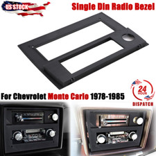 For 1978-1985 Chevy Monte Carlo Single Din Dash Radio Bezel Bracket 180x 50mm Us