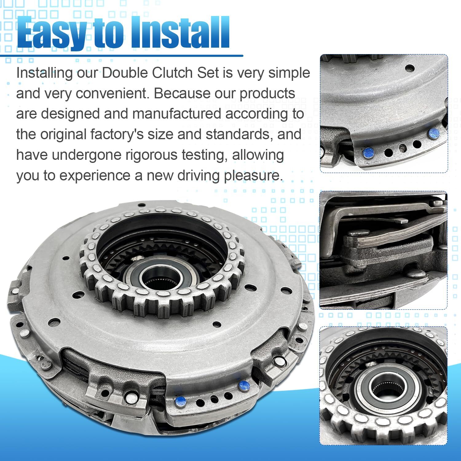 41200-2A001 Double Clutch Set For Hyundai Veloster 2012-2017 1.6L 412002A001