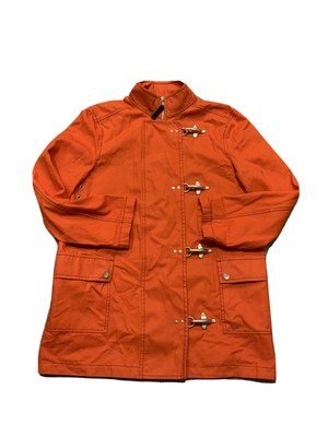 orange field jacket