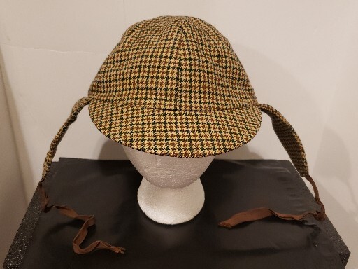 Vintage J.S. Wilson London Hat Cap Made in England Double  display picture 1