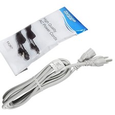 White AC Power Cord for Precor EFX 5.17 5.23 5.33 5.23-AEXJ 5.23-SK EFX 5.33-ST