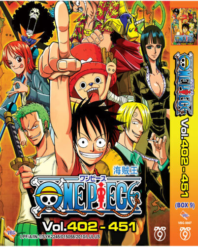 One Piece TV Series 36 Disc Episodes 1-720 Japanese Anime DVD English  Dubbed