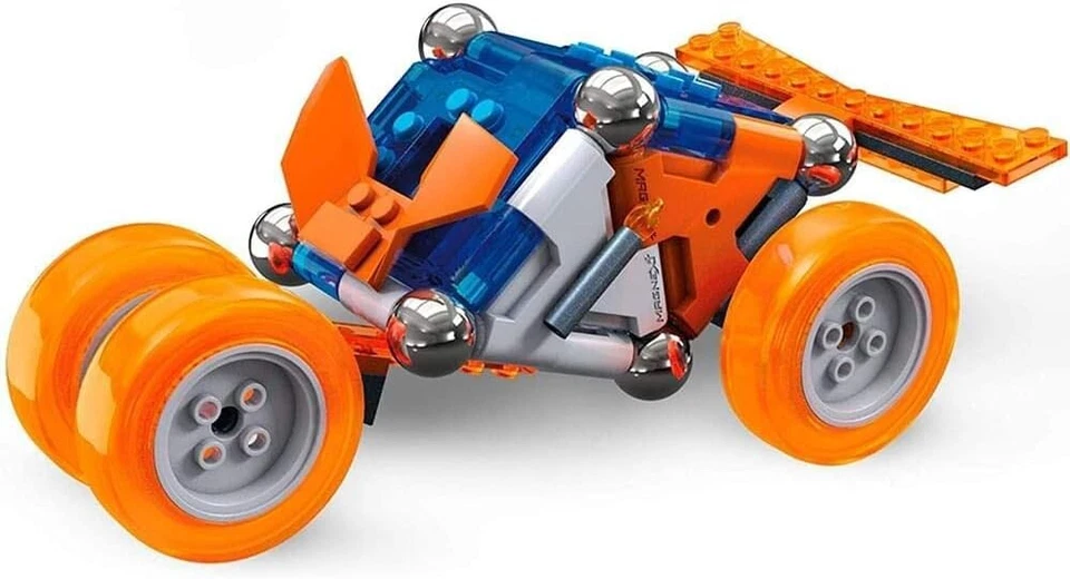 MEGA CONSTRUX MAGNEXT 4 in 1 MAG-RACERS Fun Educational Building Blocks STEM Toy - Image 4 of 4