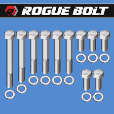 Mopar Big Block Water Pump Bolts Hex Stainless Kit Bbm 383 400 413 426w 440 Rb