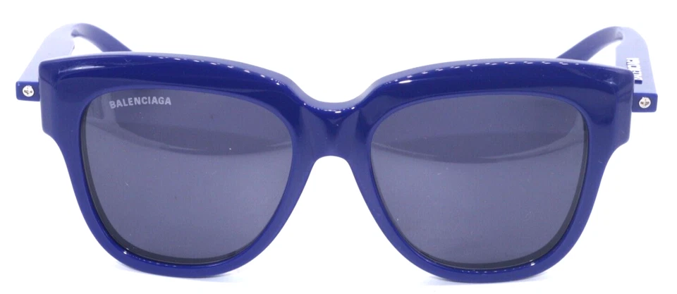 BRAND NEW BALENCIAGA BB0160S 002 INK BLUE W/GREY LENS AUTHENTIC SUNGLASSES 53-17 - Image 4 of 4