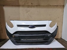 FORD TRANSIT CONNECT SWB VAN 2015 BRONT BUMPER FROZEN WHITE