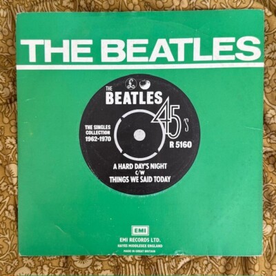 The Beatles - A Hard Day's Night - Org UK RE 4P 45 in P/S - 1976