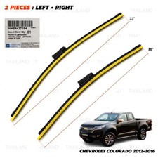 Pair Windshield Wiper Blades Fits Chevrolet Colorado Trailblazer 2012 - 2016
