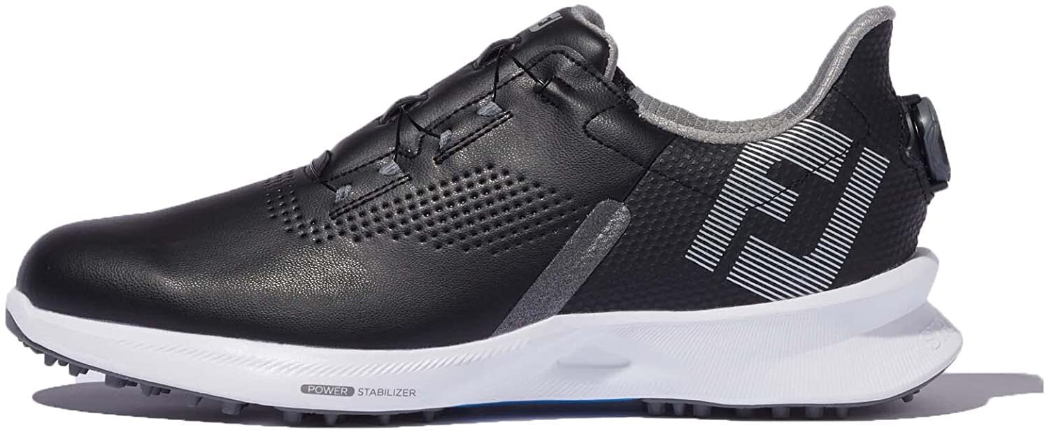 Мужские кроссовки для гольфа FootJoy FJ FUEL BOA WIDE 55449J черные US65245 см 25490₽