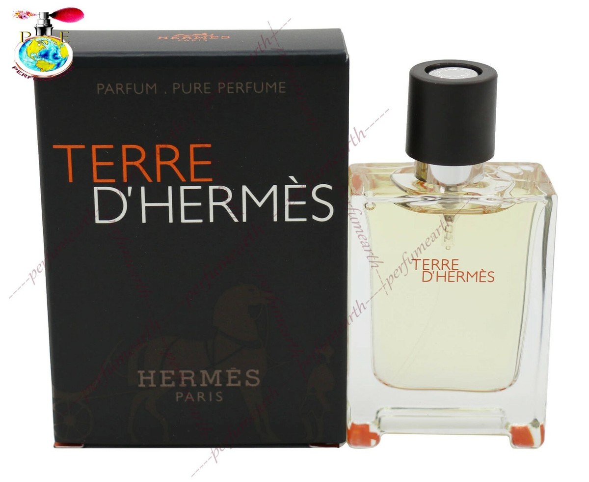 Terre D'Hermes By Hermes 0.42oz./12.5ml Parfum Mini Spray For Men