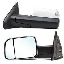 Tow Mirrors For 2004 2005 2006 2007 Dodge Ram 1500 2500 Heated Signal Chrome Tow Mirrors For 2004 2005 2006 2007 Dodge Ram 1500 2500 Heated Signal Chrome