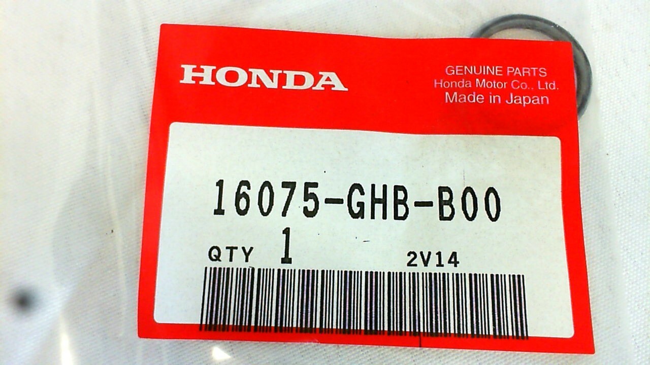 Genuine Honda OEM O-Ring 16075-GHB-B00 (2.4X18.6) - Factory Original Part